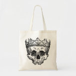 King of the Dead Skull Canvas Bag