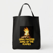 King of the Flames Canvas Bag