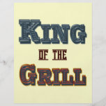 King of the Grill Flyer Template