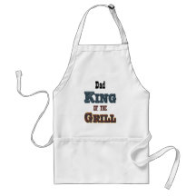 King of the Grill Personalised Apron