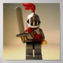 Kingdoms Minifig - Lion Knight Quarters Poster