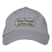 Kings Canyon National Park Embroidered Hat