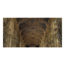 King's College Chapel ~ Cambridge, England Customized Photo Card