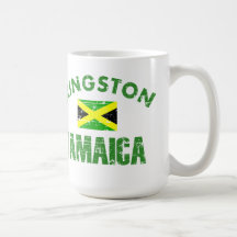Kingston Jamaica Designs Coffee Mugs