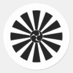 Kinoshita Hiashi, Japan Round Sticker