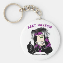 Kip "Leet Haxxor" Keychain