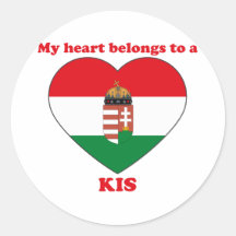 Kis Round Sticker
