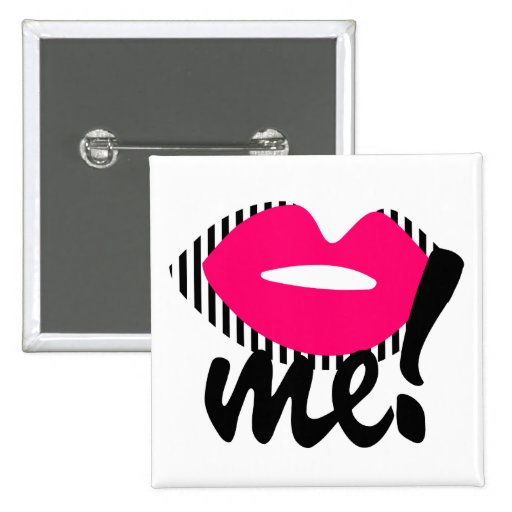 Kiss Me! Button