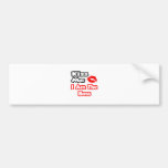 Kiss Me...I Am The Boss Bumper Sticker