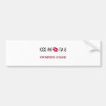 Kiss Me I'm a SWIMMING COACH Bumper Stickers