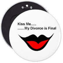 Kiss me I'm divorced Pin