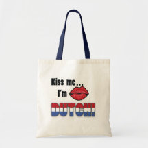 Kiss Me I'm Dutch Bag