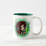 "KISS ME I'm Irish" Fantasy Mermaid Fairy Art Mug