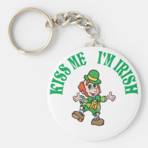 Kiss Me I'm Irish Keychain