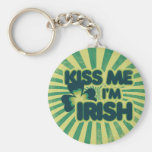 Kiss me I'm Irish Keychain