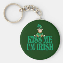 Kiss Me I'm Irish Keychains