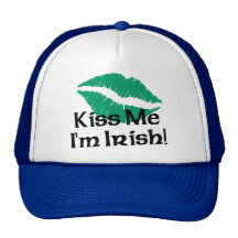 Kiss Me I'm Irish Mesh Hat