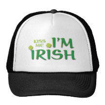 Kiss Me Im Irish Mesh Hats