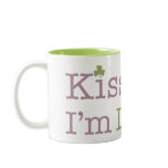 Kiss Me I'm Irish St. Patrick's Day mugs