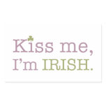 Kiss Me I'm Irish St. Patrick's Day stickers