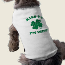 Kiss me I'm Irish Vintage pet clothing
