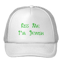 Kiss Me I'm Jewish Trucker Hats