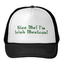 Kiss Me Irish Mexican Hat