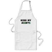 Kiss My Assets Funny Investor Apron