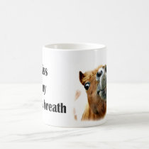 Kiss my coffee breath mug mugs