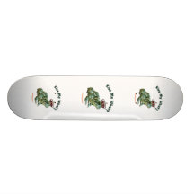 Kiss My What Frog Toad Prince Skate Deck
