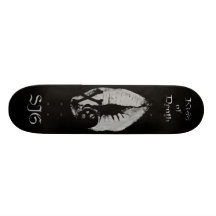 Kiss Of Death Skateboard by SJG