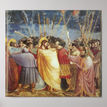Kiss of Judas by Giotto Posters