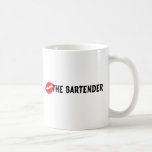Kiss The Bartender Coffee Mug