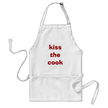 kiss the cook apron