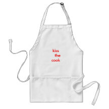 kiss   the cook apron