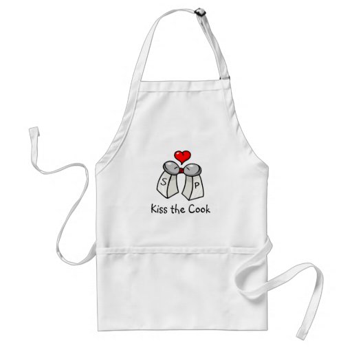 "Kiss the Cook" Aprons