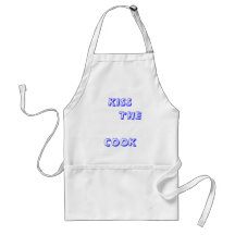 KISS     THE         COOK APRONS