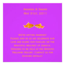 kissing-fish-lg-36606093, We're getting married... Invitation