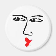 Kissing Fridge Magnet