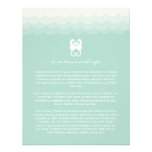 Kissing Seahorses Hearts Beach Wedding Enclosure invitations