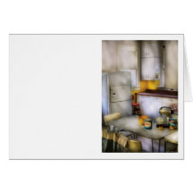 Kitchen - A 1960's Kitchen Greeting Card