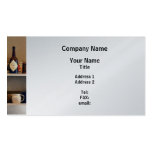 Kitchen Pantry - Platinum Finish Business Card Templates
