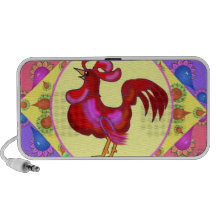 Kitchen Rooster Doodle Speaker