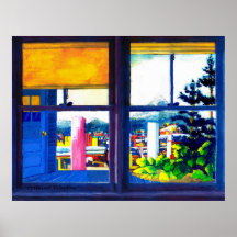 Kitchen Window - Poster