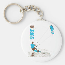 kite surf key chain