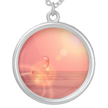 Kiteboarding Sunset Necklace
