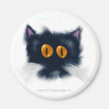 Kitten Critter Fridge Magnet