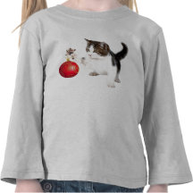 Kitten decorates your tree t shirt
