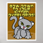 Kitten Overlords Poster.