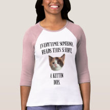 Kitten Shirt - Ladies 3/4